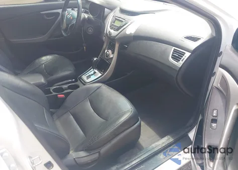 2012 Hyundai Elantra Limited from USA, damaged, VIN 5NPDH4AE2CH085037